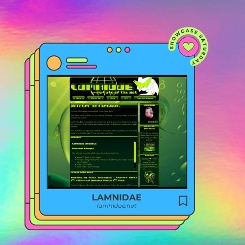 💜 Showcase Saturday #4: Lamnidae.net 💜