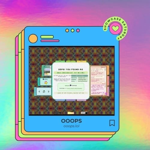 💜 Showcase Saturday #3: Ooops.lol 💜